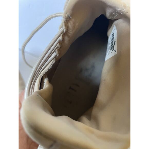 Women's Puma Fenty By Rihanna Fenty Trainer Hi 'Sesame' Size 8.5 - Picture 7 of 9